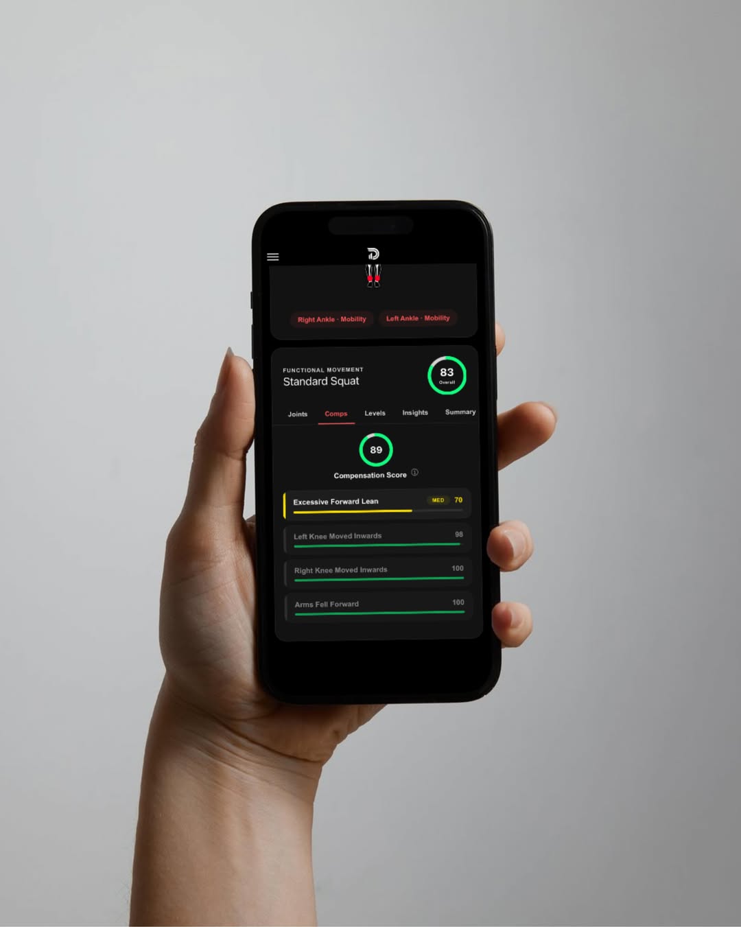 app — Compensations view